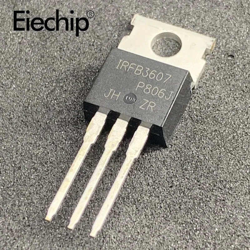 MOSFET 5CPS IRFB3607 75V 80A TO-220 IC nuovo e originale