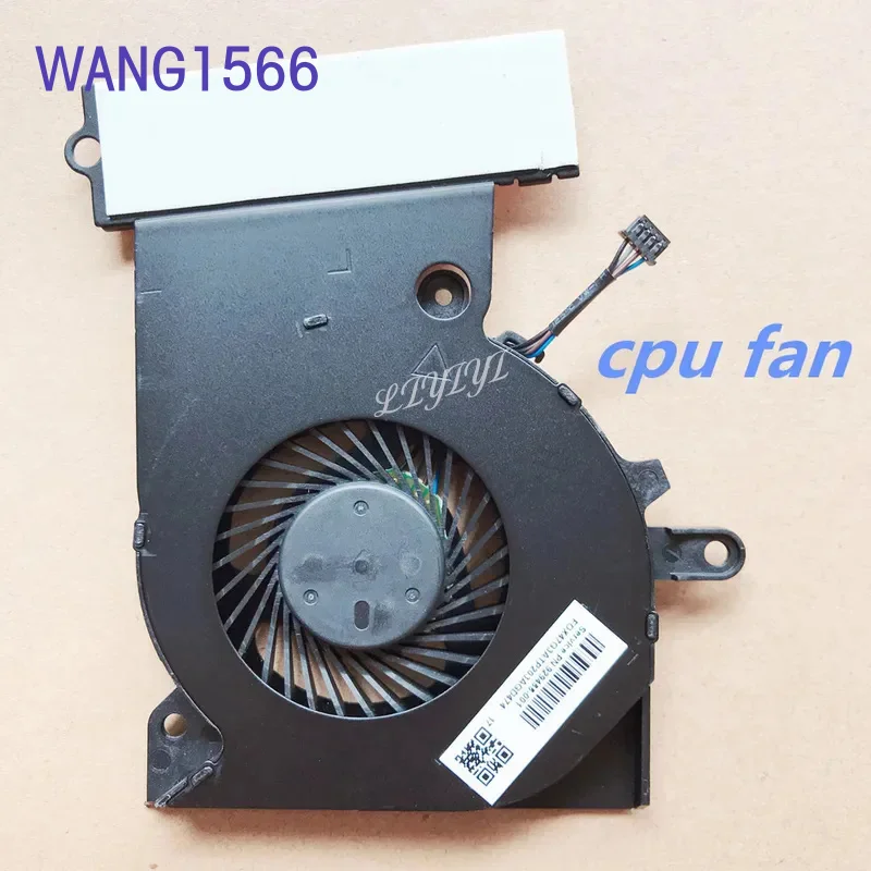 ZJ Nuovo originale ventola di raffreddamento GPU per laptop per HP Omen 15-ce TPN-Q194 CPU ventola di raffreddamento accessorio di ricambio per computer portatile