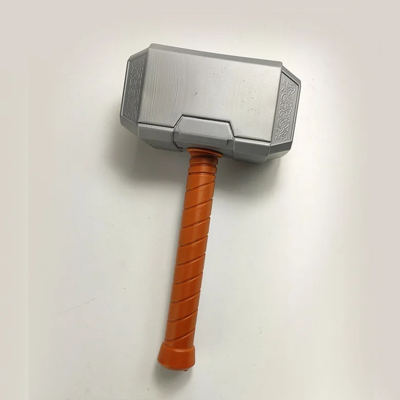 Thor Prop Hammer for Halloween Party, Modelo de arma, Brinquedos plásticos