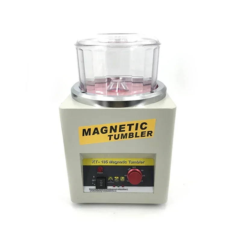 KT100/130 /186/86S/185/185S/205/205A/360 Tumbler Polishing Machine Magnetic Mini Magnetic Jewelry Polisher Making Tools 110/220V