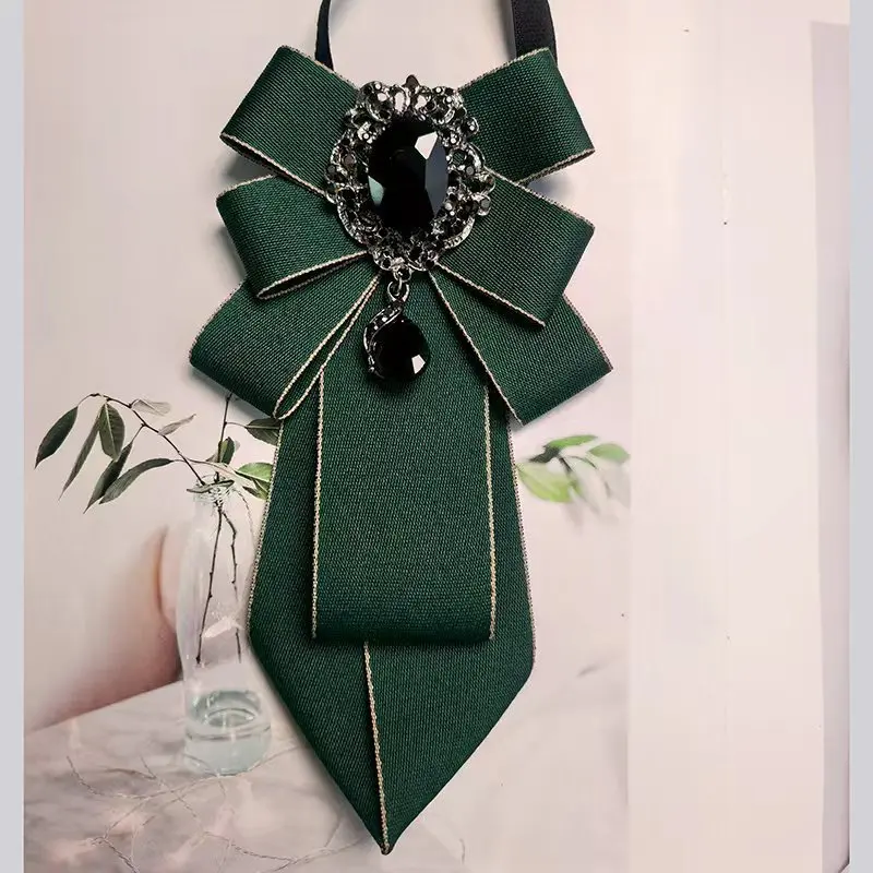 Fashionable and personalized ties, Korean-style bow ties, shirt collar flowers, formal occasions, school uniforms, daily outfits - Image 3
