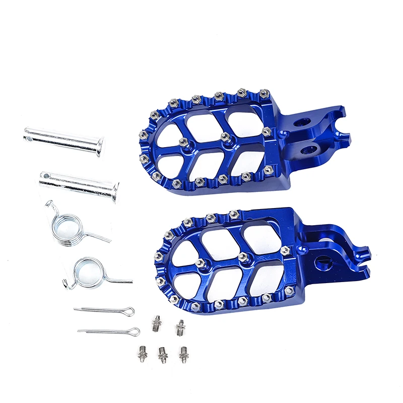 Motorcycle Universal CNC Colorful Footpeg Footrest Foot Pegs For HONDA CRF XR 50 70 110 M2R SDG DHZ SSR KAYO Pit Bike