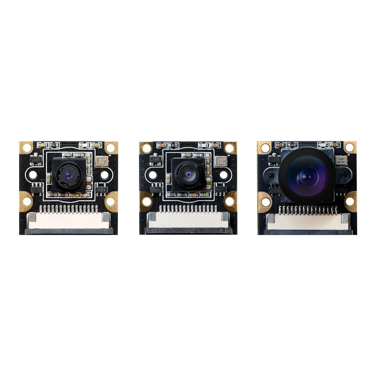 Hot Sale 77°/ 120°/160° IMX219 8MP Camera For Raspberry Pi 5, CSI Camera Module sensor