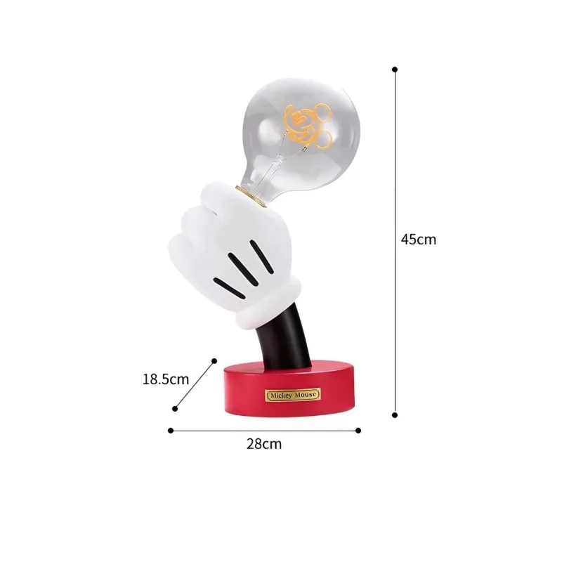 

Cartoon bedroom Mickey handheld desk lamp, personalized creative decorative ornament night light