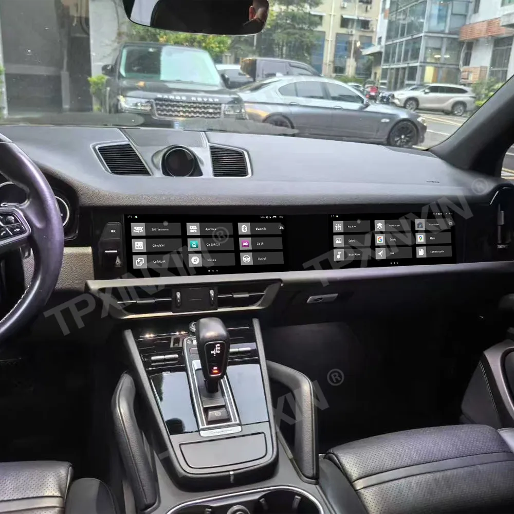 Android 14 Auto Carplay For Porsche Cayenne 2018-2023 Dual Screen 24.6
