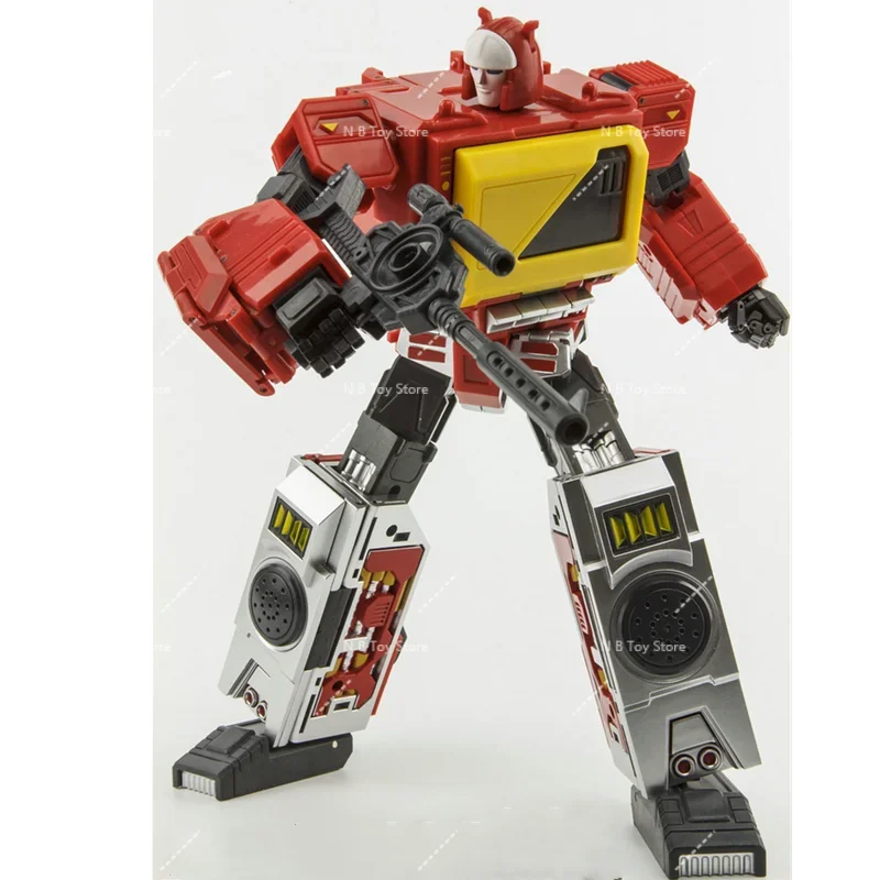 KFC Transformation Blaster P-4A P-4A ++ P-4a + P4a + สีส้มสีแดง Blaster MP สัดส่วน G1 Doubledeck Action Figure