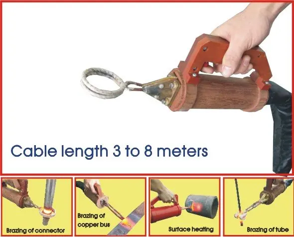 Picture 5: Induction Heating Brazing Machine Copper Tube Brazing Welding Machine: Portable High Frequency