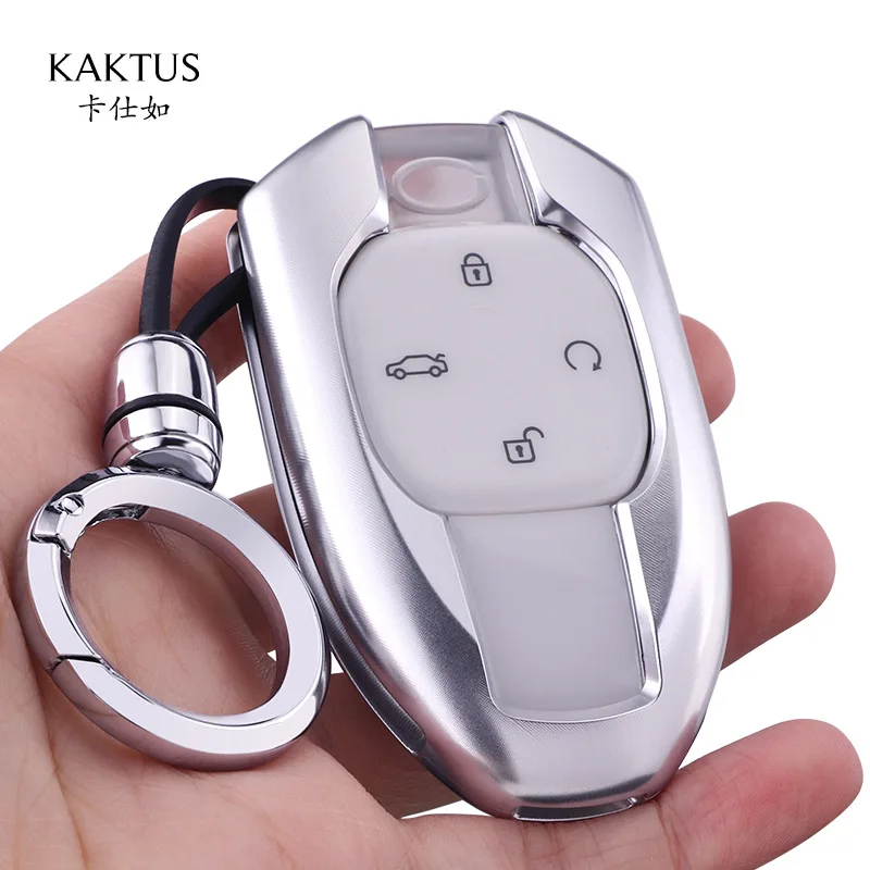 

Aluminium Alloy Luxury Car Key Bag Cover For Trumpchi GS8 M8 Metal Car Accessories Protective Case New model