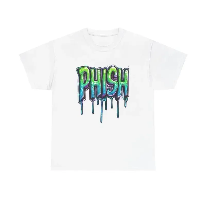 Phish T Shirt Vintage Retro Neon Drippy Heavy Cotton