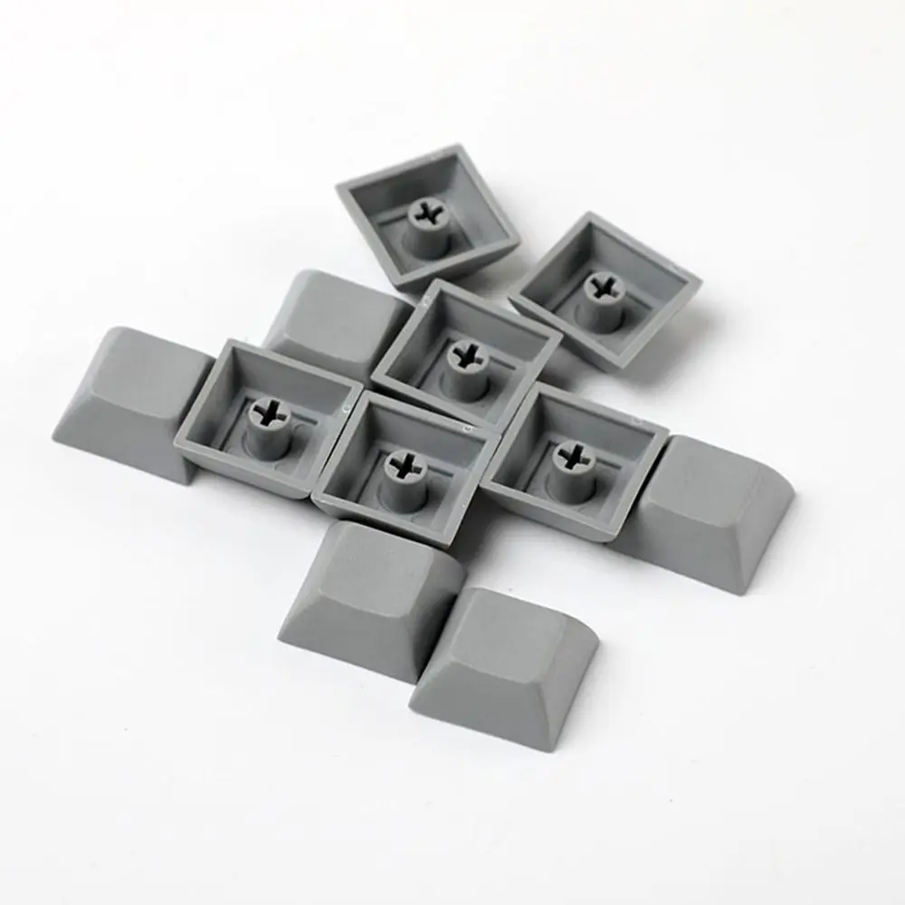 DIY DSA Keycap для переключателей MX, многоцветная клавиатура PBT DSA 1U с высотой, не гравировальная, прочная, пустая крышка ключа