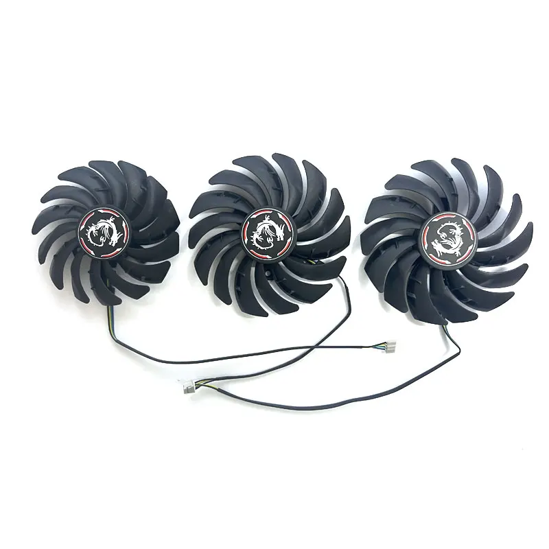 4PIN 85MM 95MM Pld09210s12hh Pld10010s12hh suitable for MSI Geforce RTX 2070S 2080 2080S 2080ti Gaming X Trio graphics ca