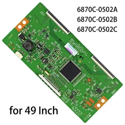 Original 6870C-0502B 6870C-0502A 6870C-0502C 6871L-3702A 6871L-3702B Logic Board is for LG 49 Inch TV T-con 49UF6700 49UB8500