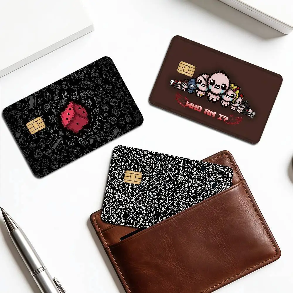 Anime The Binding Of Isaac Anime Spend or Save Funny Shell On Off Ultra Thin No Fade Sticker Skin Cover Film Debit Credit Card