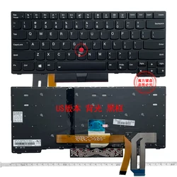 US/RU/JP NEW Laptop keyboard for Lenovo E480 E485 E490 E495 E490S L380 L480 L390 L490 R480 R490 T480S T490 T495 S2 2018