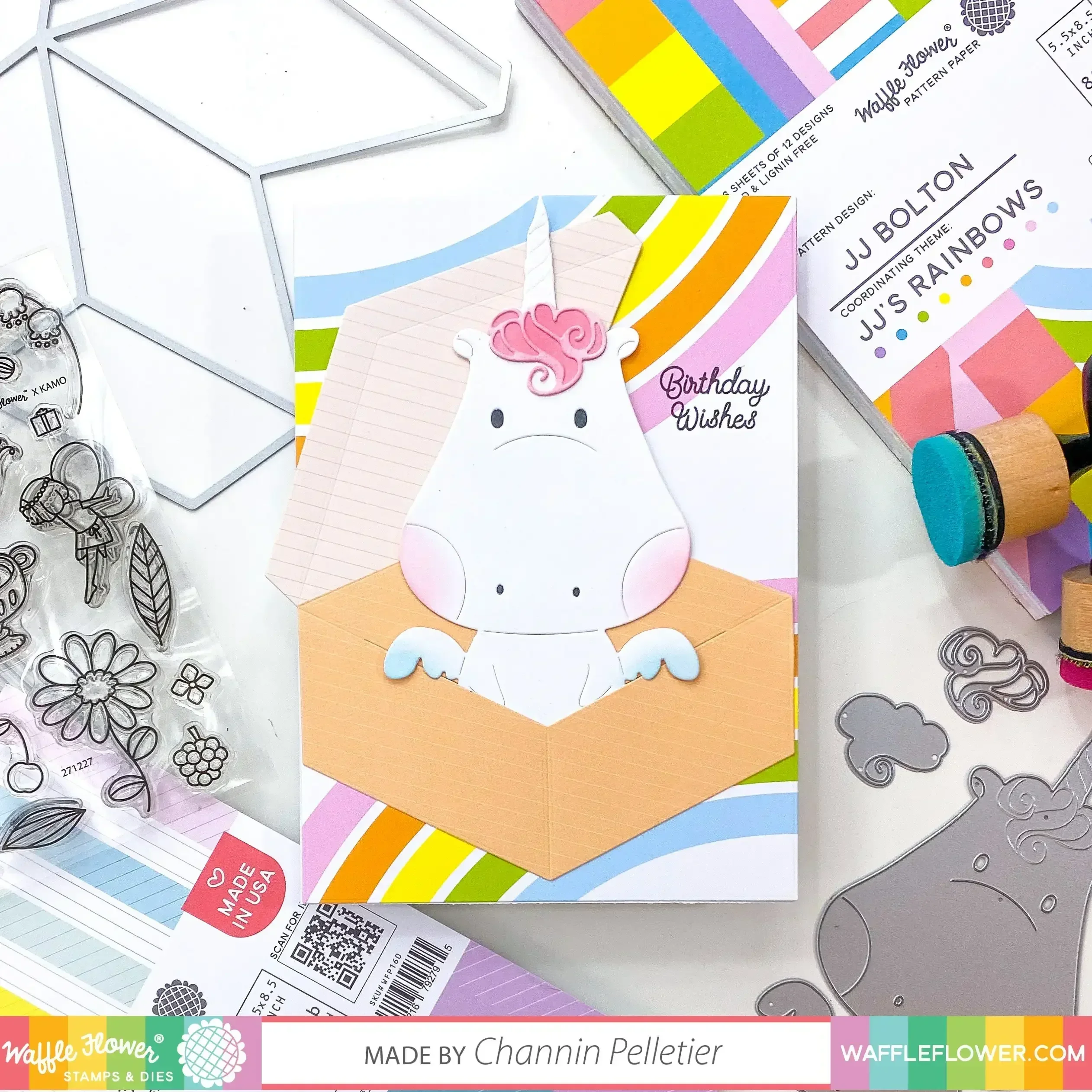 2023 July New Be a Unicorn Metal Cutting Dies For DIY Craft Making Paper Greeting Card Scrapbooking