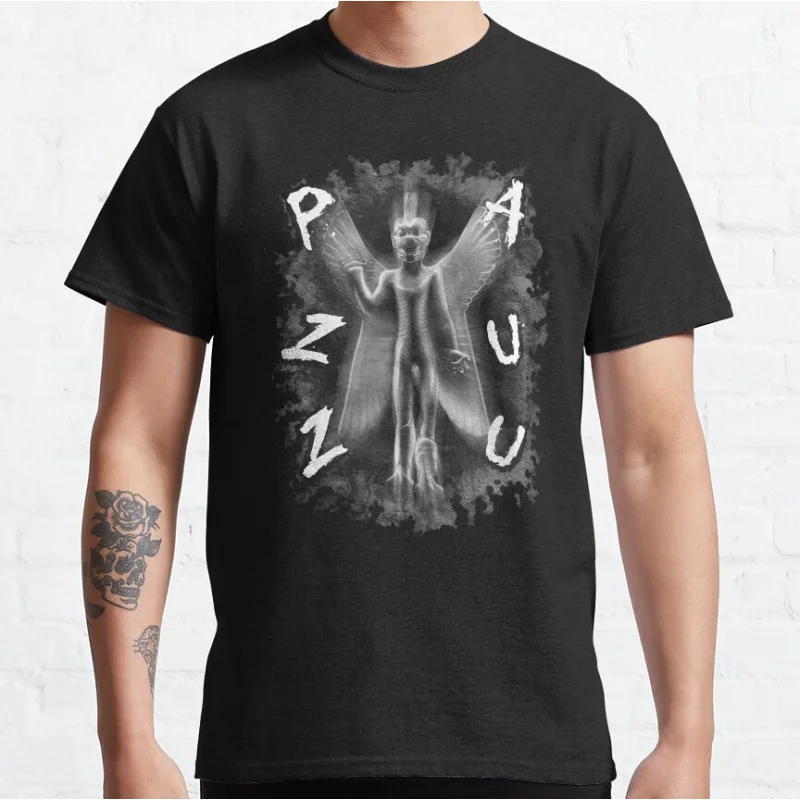 

Pazuzu Demon Retro 80s Horror films The Exorcist Scary movie monsters Graphic T Shirts large size Adult tops S-6XL