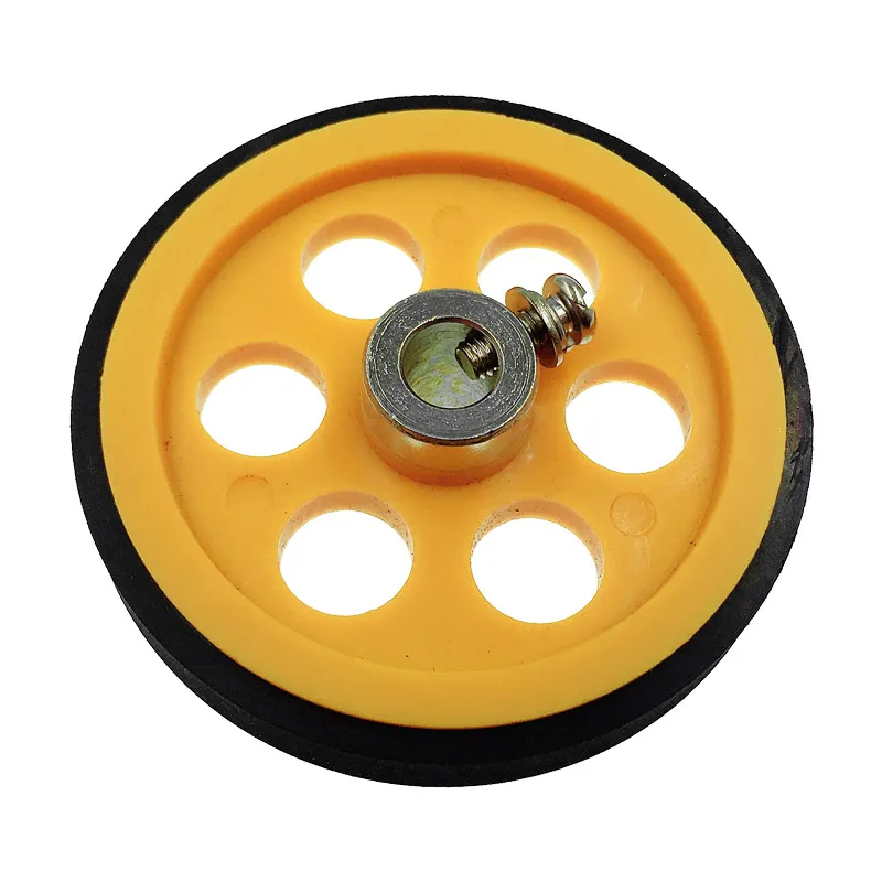 Encoder Meter Wheel Synchronous length perimeter 200 measurement counting distance measurement rubber diameter 63.7 holes 6/8mm