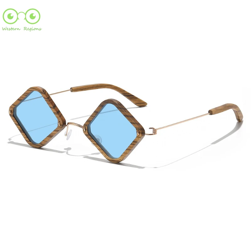 

New personalized diamond 2025 men and women sunglasses uv400 wooden glasses outdoor horse riding sports polarized sunglasses