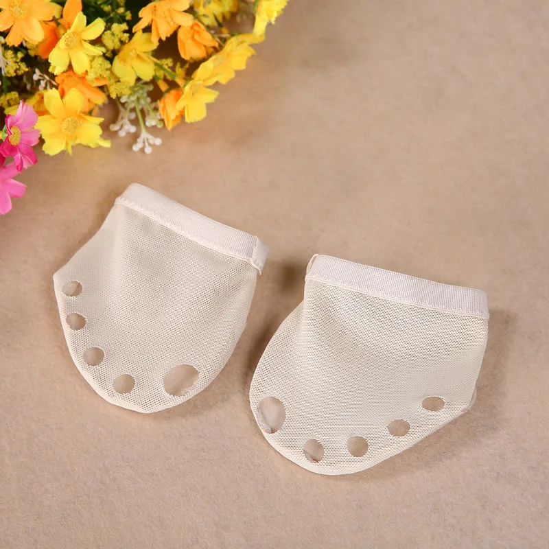 ベリーダンスフィットネス練習靴 5 穴フットカバー女性トレーニングフットカバーインソールパフォーマンスアクセサリーダンス小道具