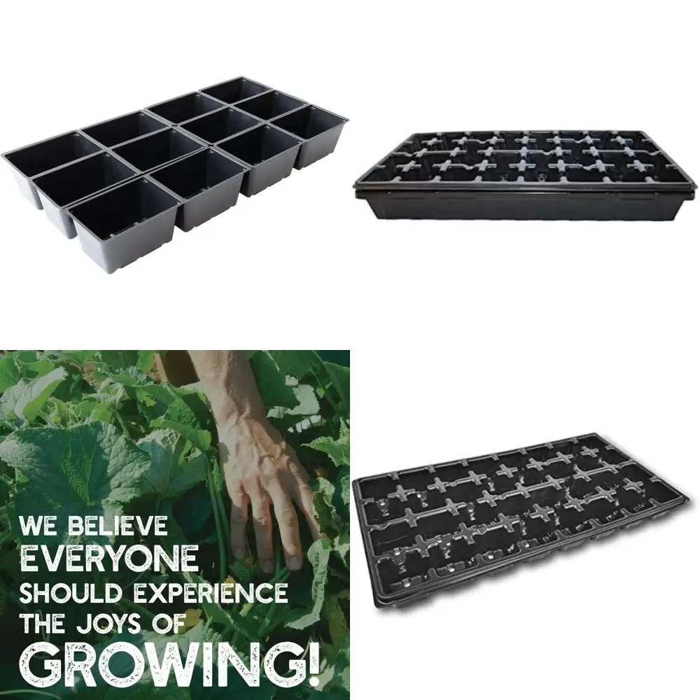

Набор из 10 вставок для лотков для растений с 12 ячелами и дренажными отверстиями для лотков для семян 10x20 — для использования в саду