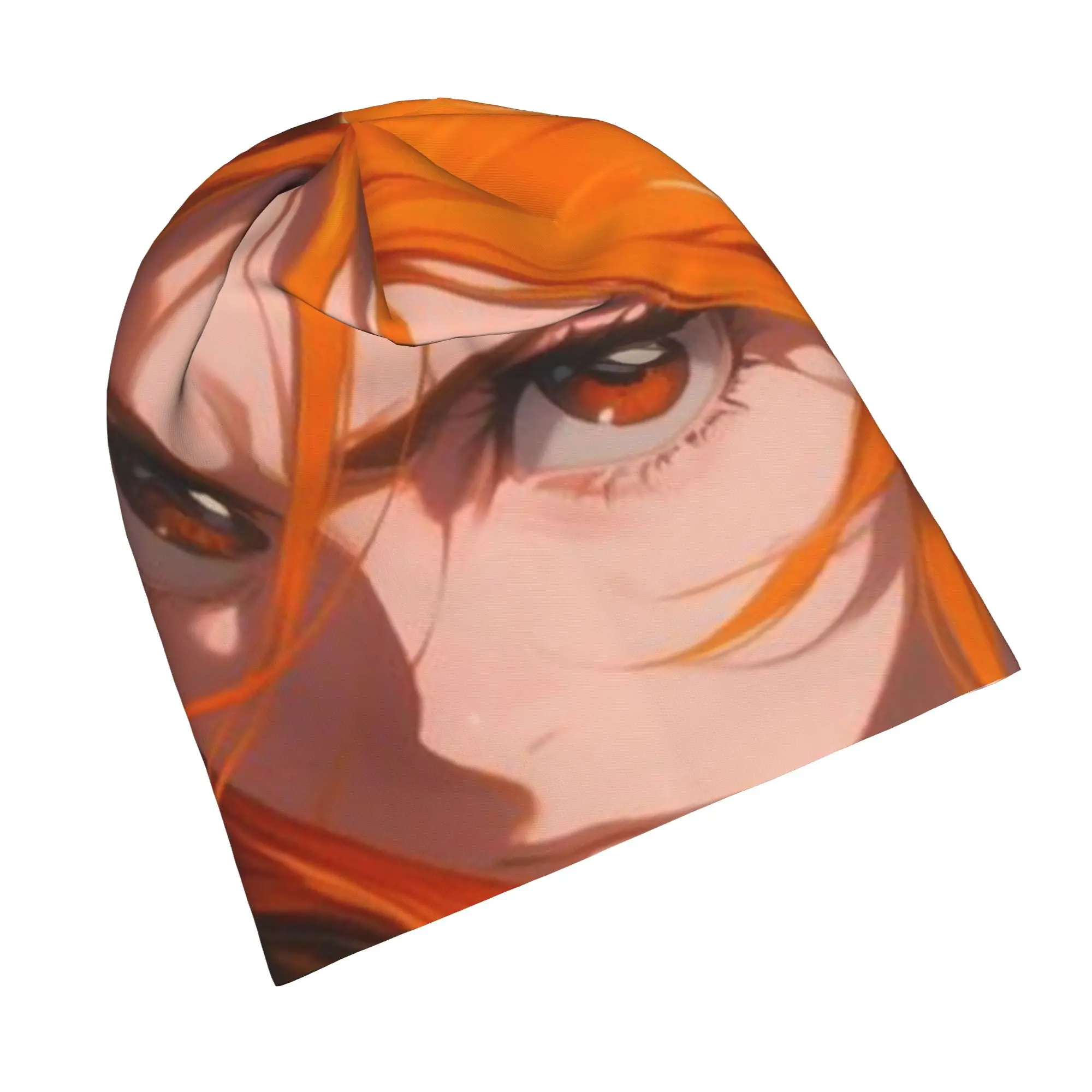 Orihime Inoue (2) Fashion Caps For Men Women Bleach Ski Caps Soft Bonnet Hats Skullies & Beanies Hat view 5