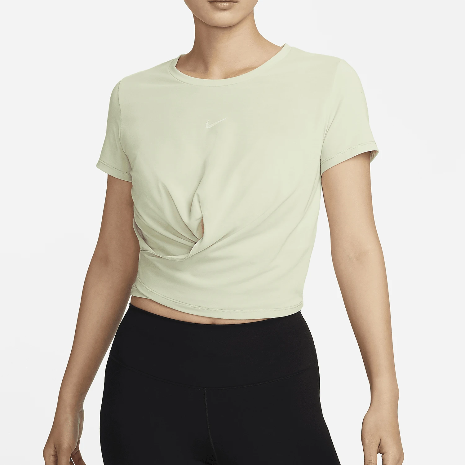 

Официальная женская облегающая футболка Nike One Luxe Dri-FIT с короткими рукавами HF6182-371
