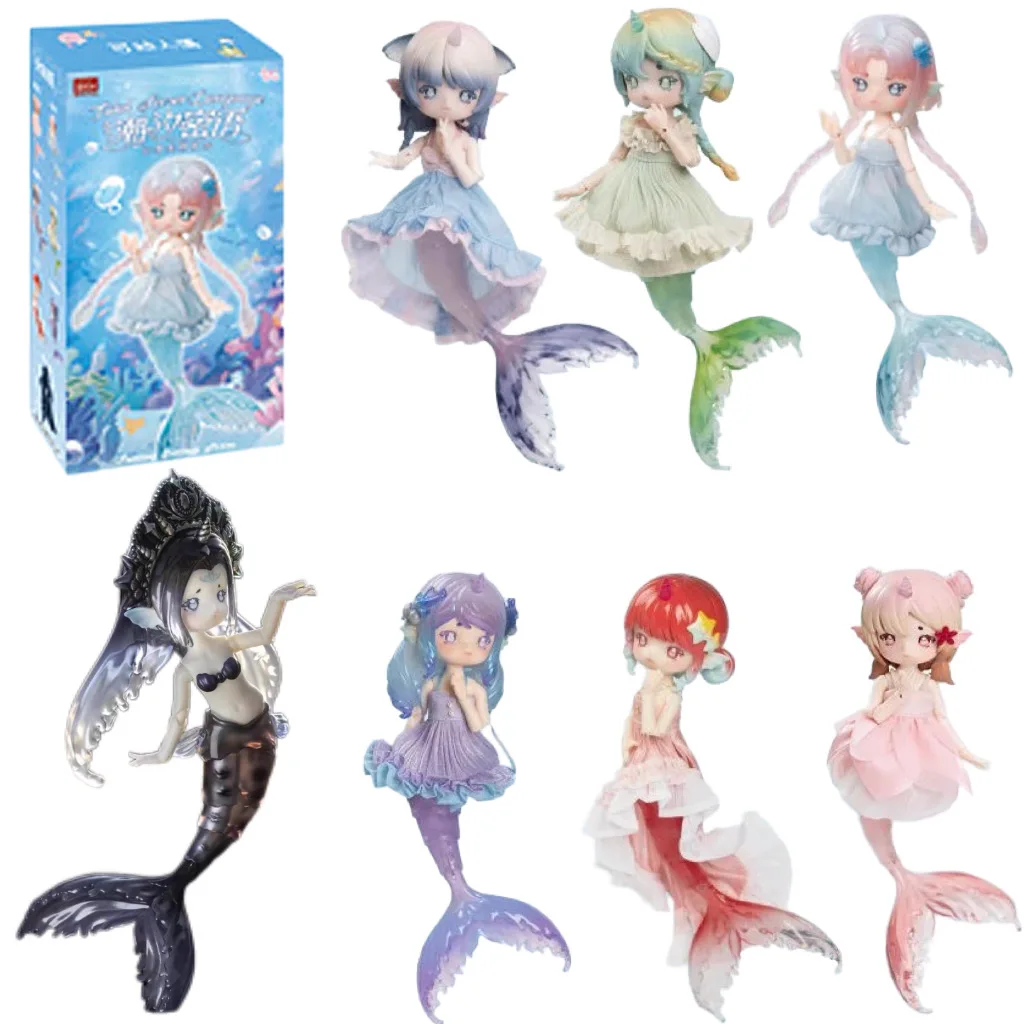 

Подлинная коробка Penny Box Tidal Secret Language, серия «Русалка», сумка для догадок, Obtisu11 1/12bjd, слепая коробка Caixa Caja, кукла для девочек, рождественский подарок