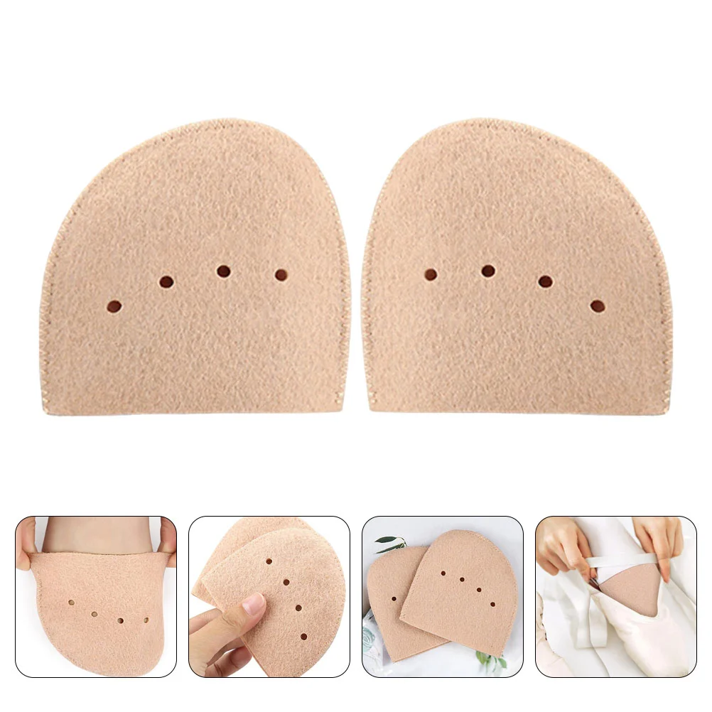 

Ballet Pointe Set Heel Slip Pads for Women Forefoot Toe Protectors Shoes Felt Finger