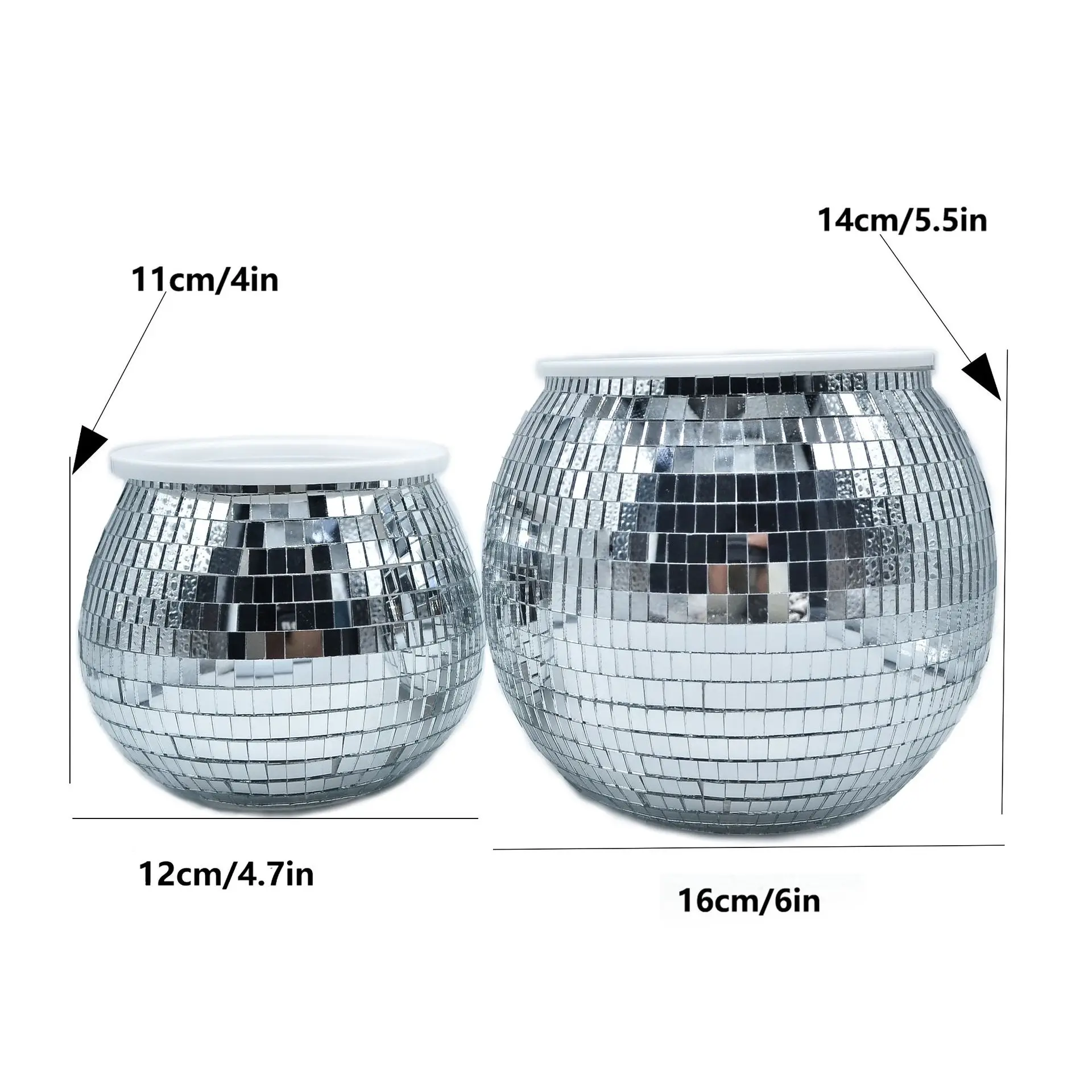 New Disco Series Flower Pot 3 Color Gardening Plant Pot Home Decoration Ornament