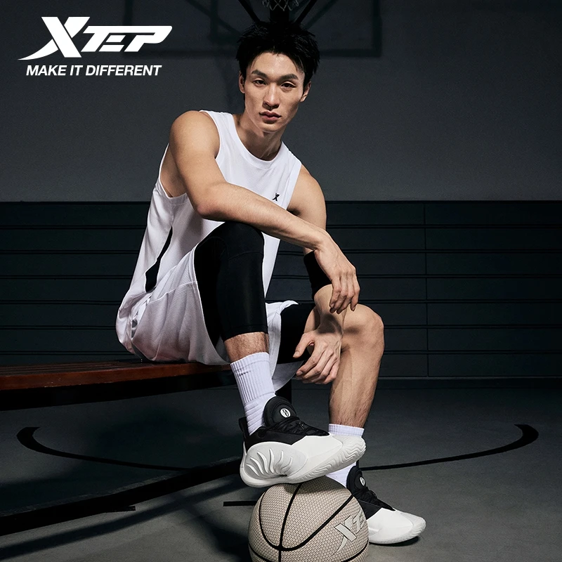 Xtep Sky 2.0 Shock Absorption Non-Slip Comfortable Trendy Sneakers Outdoor Basketball Shoes 2026 Spring For Man 874119120008