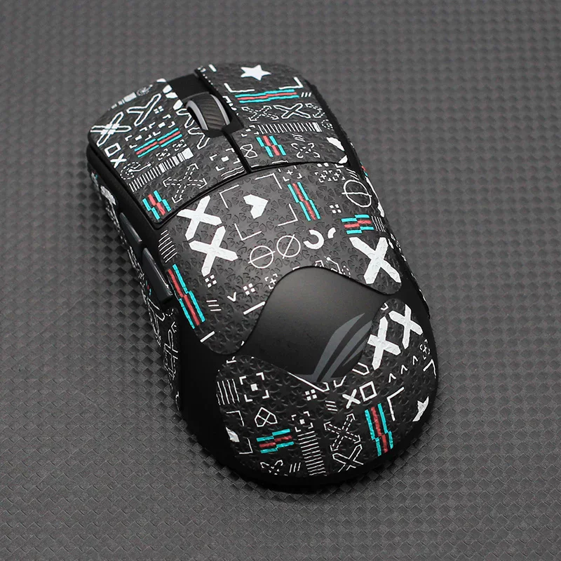 1 Set High-Quality Polyurethane Sweat-Absorbent Mouse Anti Slip Grips Tape Sticker For ROG Harpe ACE X AimLab