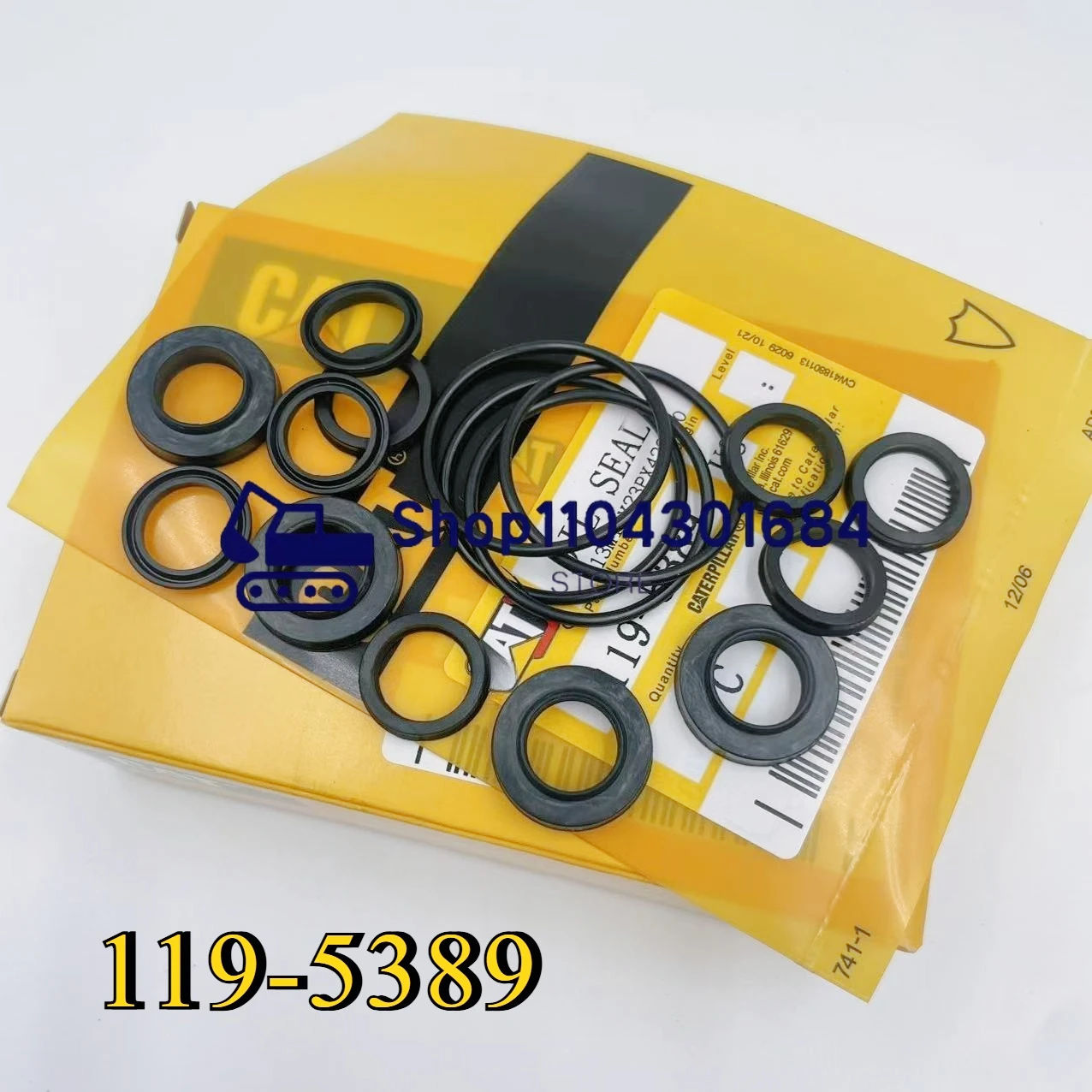 

119-5389,6V-6400,Seal VALVE PILOT Caterpillar 320C 320D 320B 312C 312D