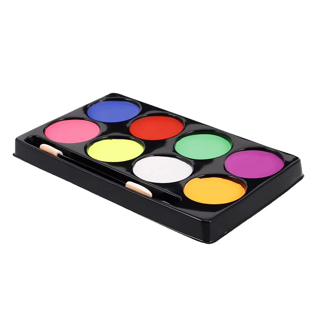 8 colori corpo viso pittura tavolozza di olio balsamo per trucco tavolozza di olio viso costumi d'arte colori duraturi uso per feste sul palco