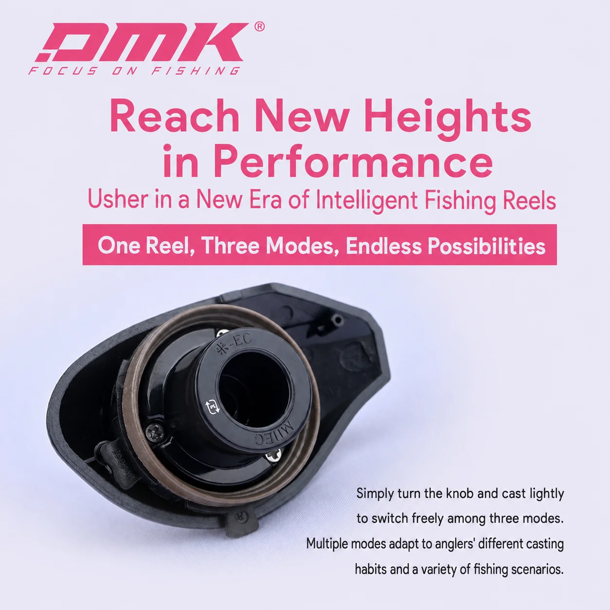 DMK DC Baitcasting Reel 11+1BB - đánh giá và giá Reel Handle