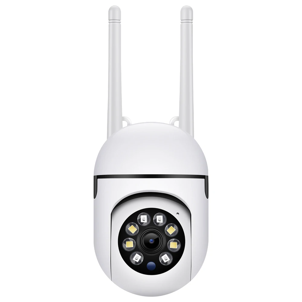 Wireless monitoring bulb camera 360 ° WiFi night vision automatic tracking home panoramic video security mobile remote monitor