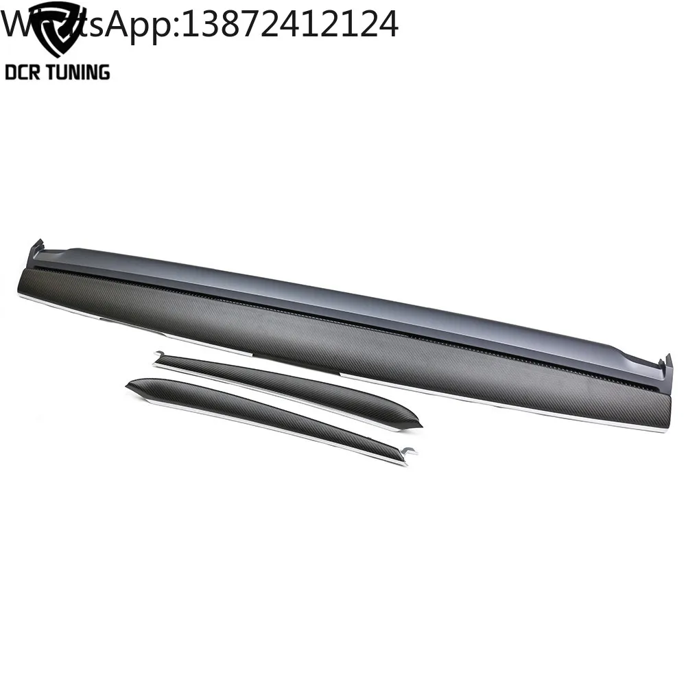 

MODEL 3 Dashboard Trim Carbon Fiber Inner Door Matte Finish for Tesla MODEL Y Car Front Console Interior Door Handle Replacement