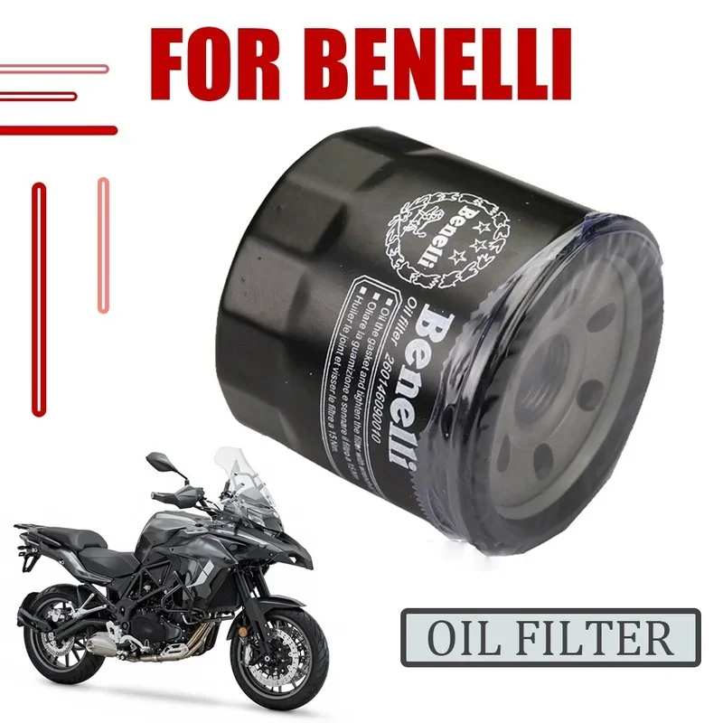 

Motorcycle Oil Filter For Benelli TRK502 TRK502X TRK 502 X 502X BJ500 Leoncino 500 BN600 BJ600 BN600 TNT600 TNT300 Accessories