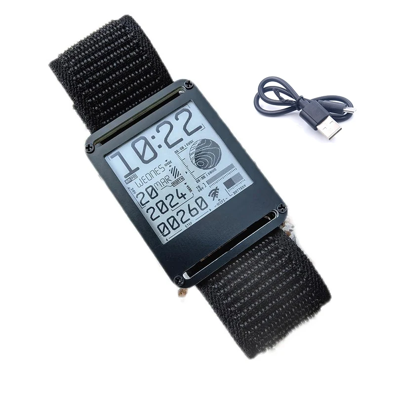 

New ESP32 Smart E-Watch with WIFI Bluetooth For Arduino Programmable Watch E-Paper Watch With Open Source Hardware And Software