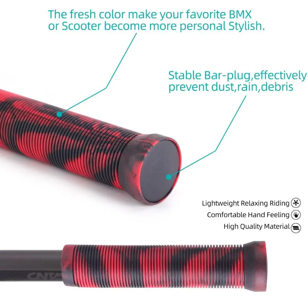 Nieuwe rubberen fietsstuurgrepen antislip 6 kleuren fietsaccessoires schokbestendig MTB-textuur buitensporten