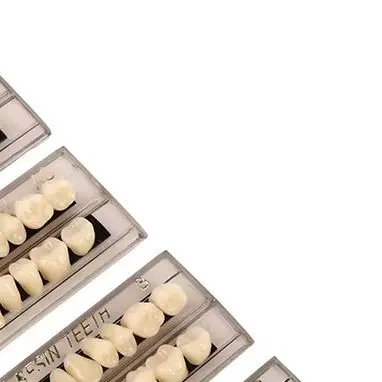 28 Teeth/set Resin Denture Teeth 3d Shade Guide Color Comparator Mirror Dentistry Cold Light Teeth White Bleaching Dental Plate