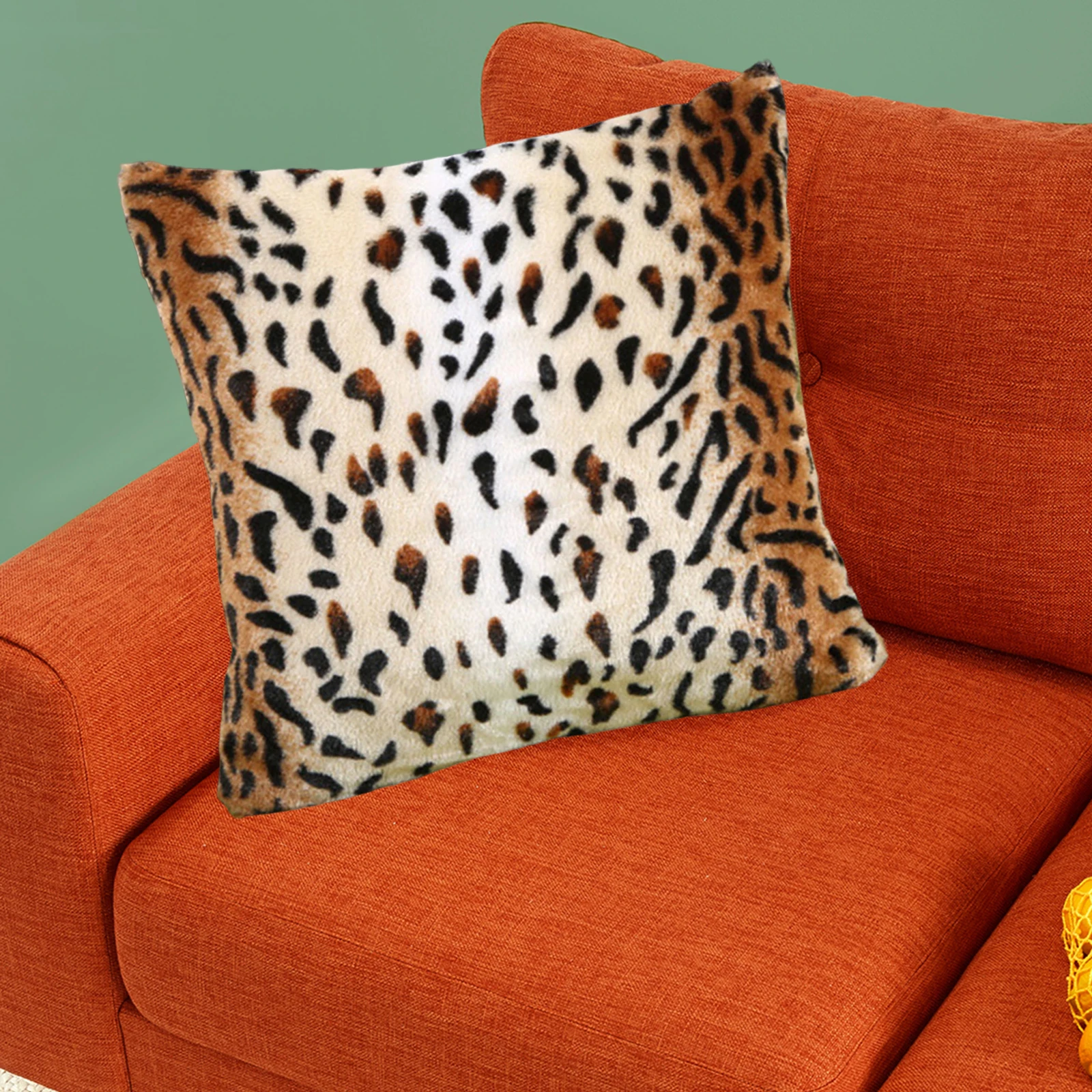 One Side Leopard Zebra Print Square Pillowcase Sofa Lounge Decorative Cushion Including Animal Print Pillow Cushion Home Decor