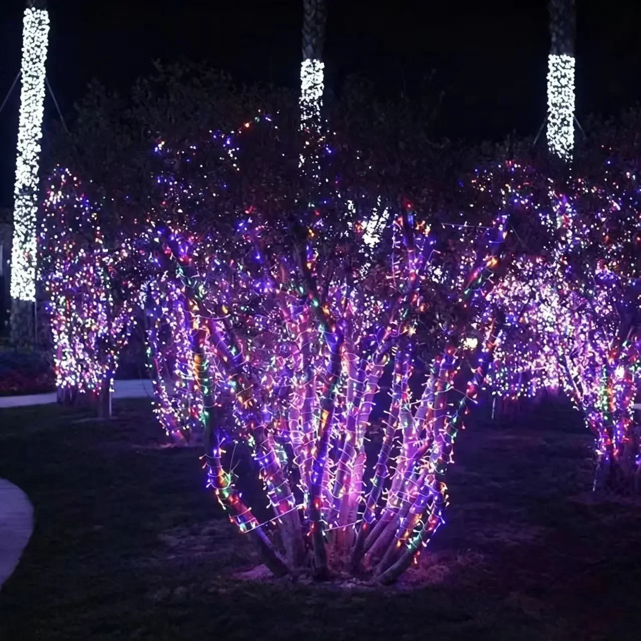 Solar LED Fairy Garland Lights Outdoor Waterproof 8 Lighting Modes String Lamp For Garden Patio Wedding Party Festival Decor