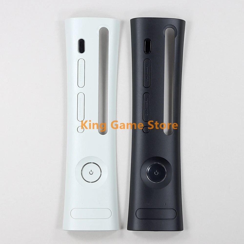 10 Buah Cangkang Pelat Muka Depan untuk Konsol Xbox 360 Cangkang Pelindung Pelat Depan Perbaikan Tahan Lama untuk XBOX 360 Fat