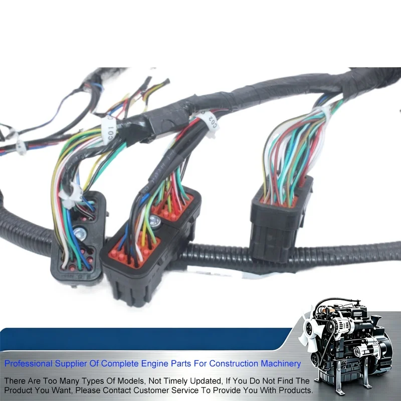 20Y-06-71512 20Y0671512 Wiring Harness For Komatsu Excavator PC200-7 PC220-7 Engine SAA6D102E-2 6D102