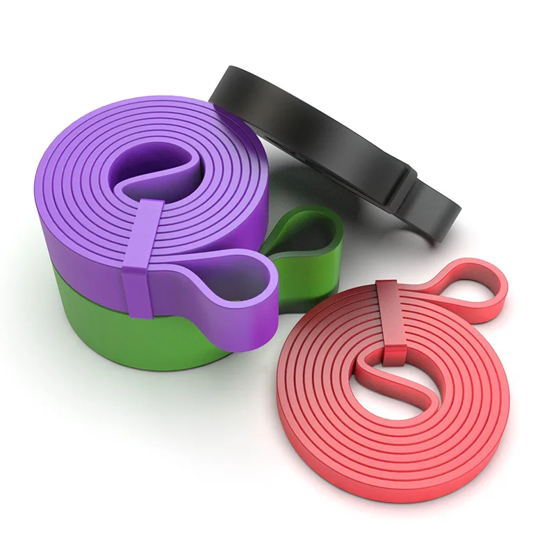 4pcs Pull Up Assistance Bands 4-Level Resistance Bands for Working Out Gym Exercise Bands for Full-Body Training Fitness image 5