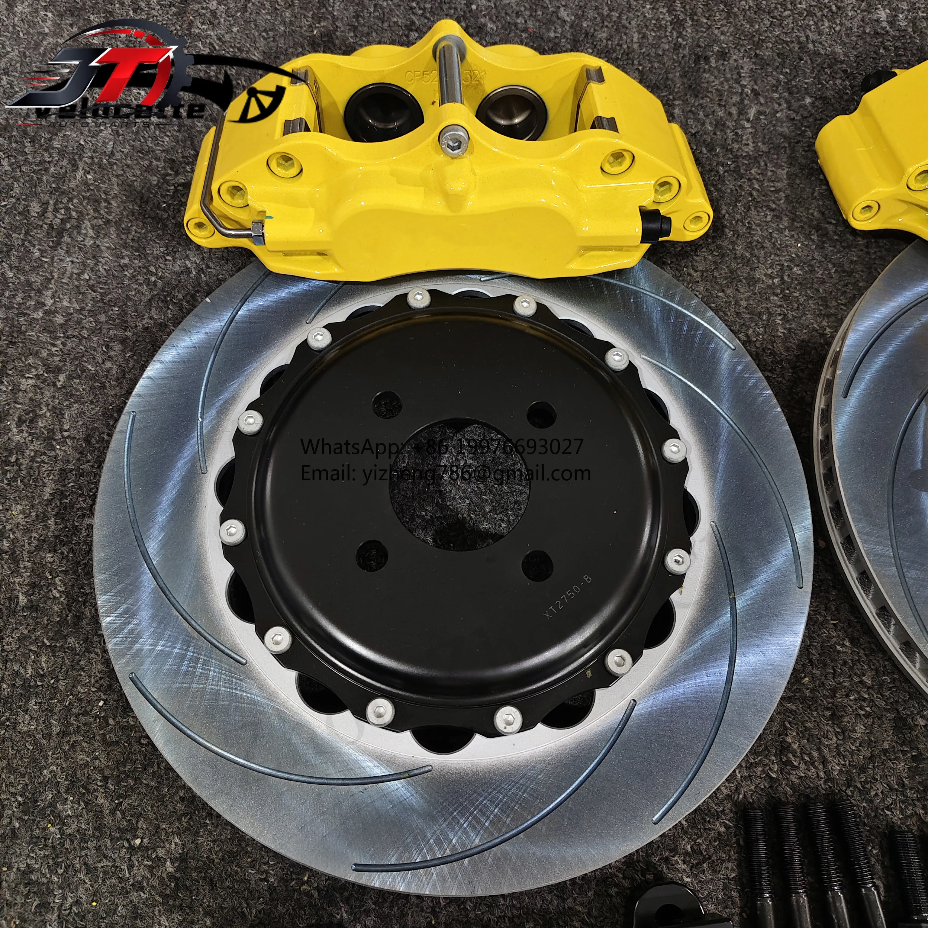New style High Performance 4 Piston 5200 Brake Systems for Mazda 3 6 Focus for Peugeot 206 307 Forester for Audi S3 A4 for Audi