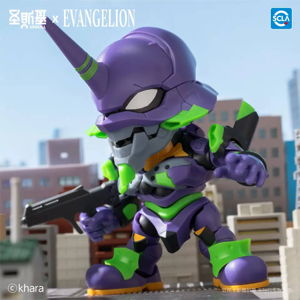 In Stock Original Soskill Eva Blind Box Neon Genesis Evangelion