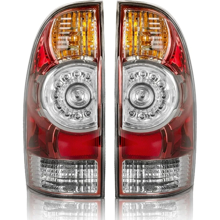 

Светодиодные задние фонари со стороны водителя и пассажира, совместимые с Tacoma 20052015. для повышенной видимости и безопасности. В комплект входит проводка H.