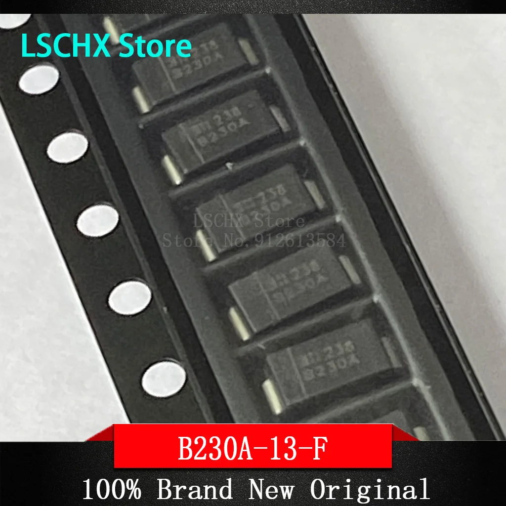 20 PCS B2100A-13-F B2100A B220A-13-F B220A B230A-13-F B230A B250A-13-F B250A B260A-13-F B260A DO-214AC (SMA) Schottky diode