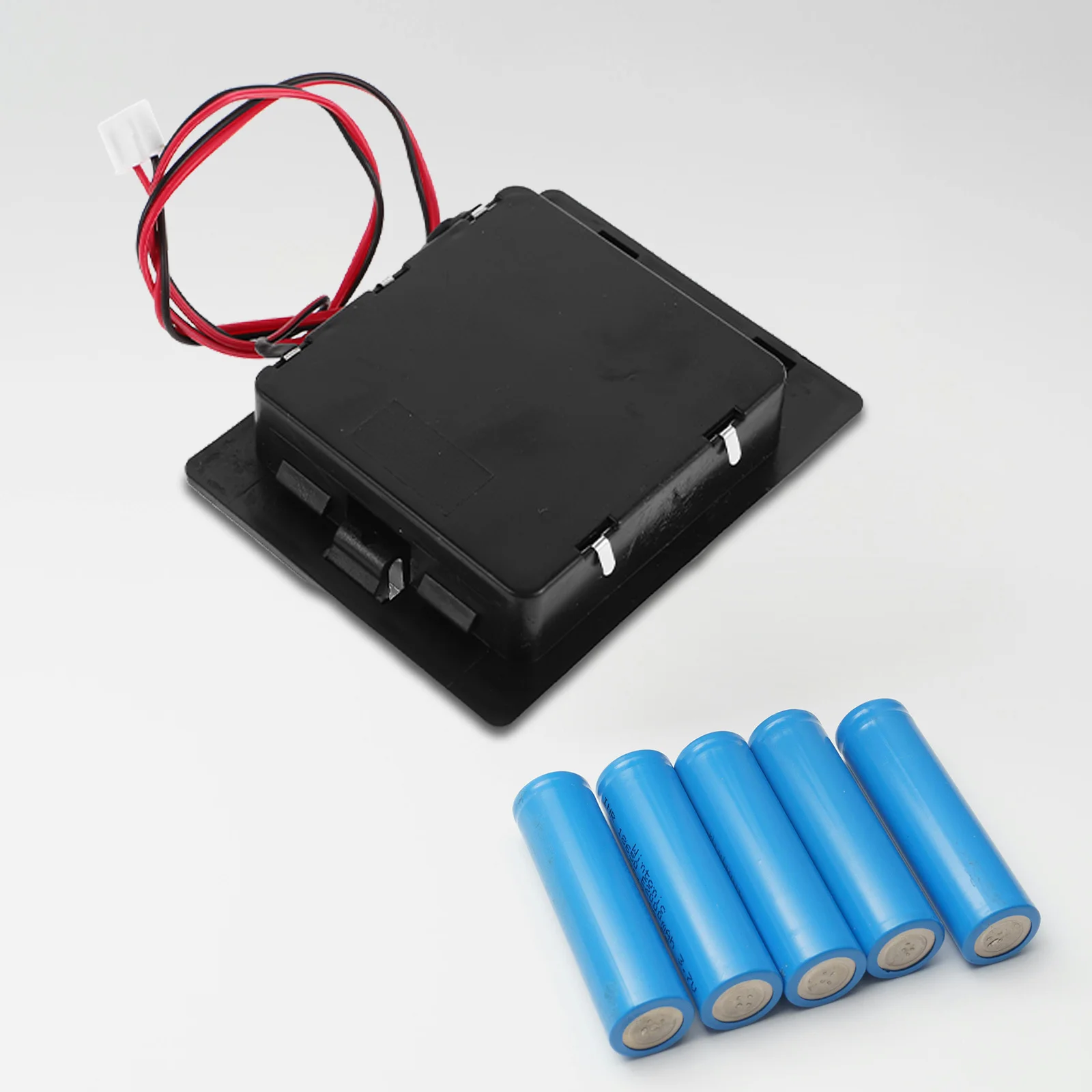 Cassetta di sicurezza Portabatterie per batterie AA Sostituzione in plastica all'interno della cassetta di sicurezza Organizzatore di archiviazione durevole e sicuro